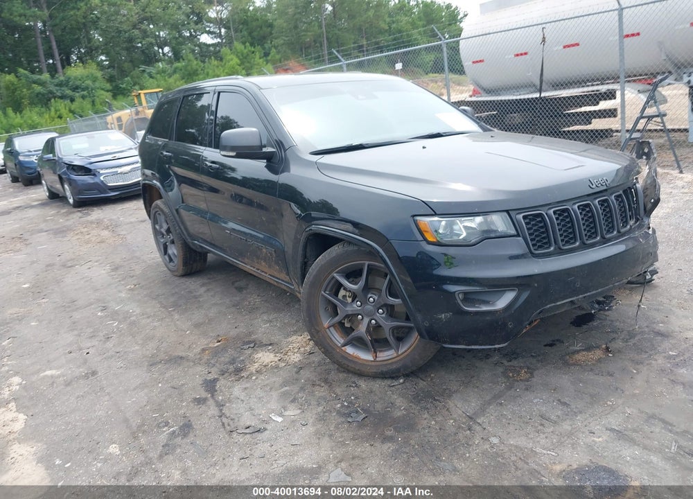 2021 JEEP GRAND CHEROKEE 80TH ANNIVERSARY 4X2 VIN: 1C4RJEBG2MC737944