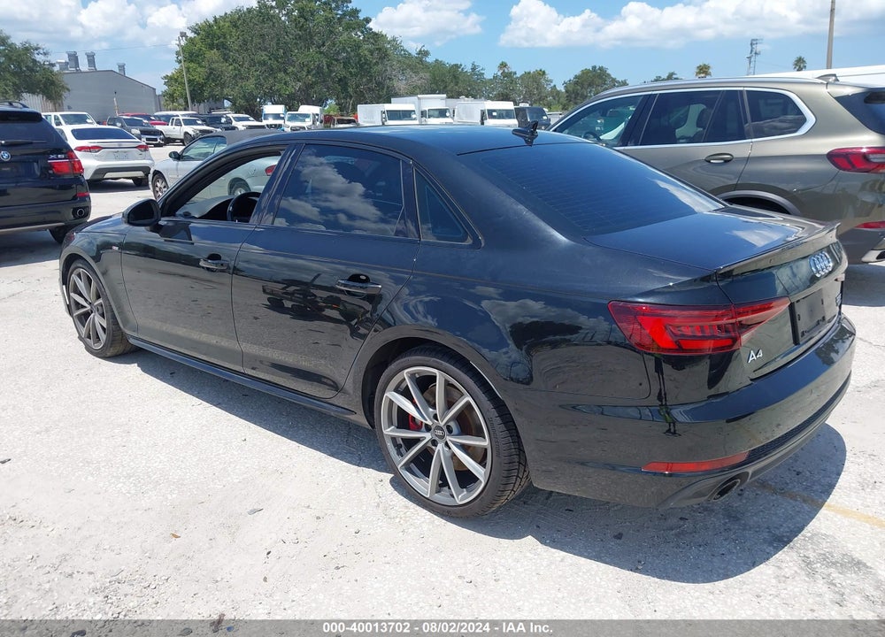 2018 AUDI A4 2.0T PREMIUM/2.0T TECH PREMIUM VIN: WAUENAF46JN017104