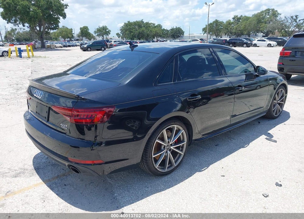 2018 AUDI A4 2.0T PREMIUM/2.0T TECH PREMIUM VIN: WAUENAF46JN017104