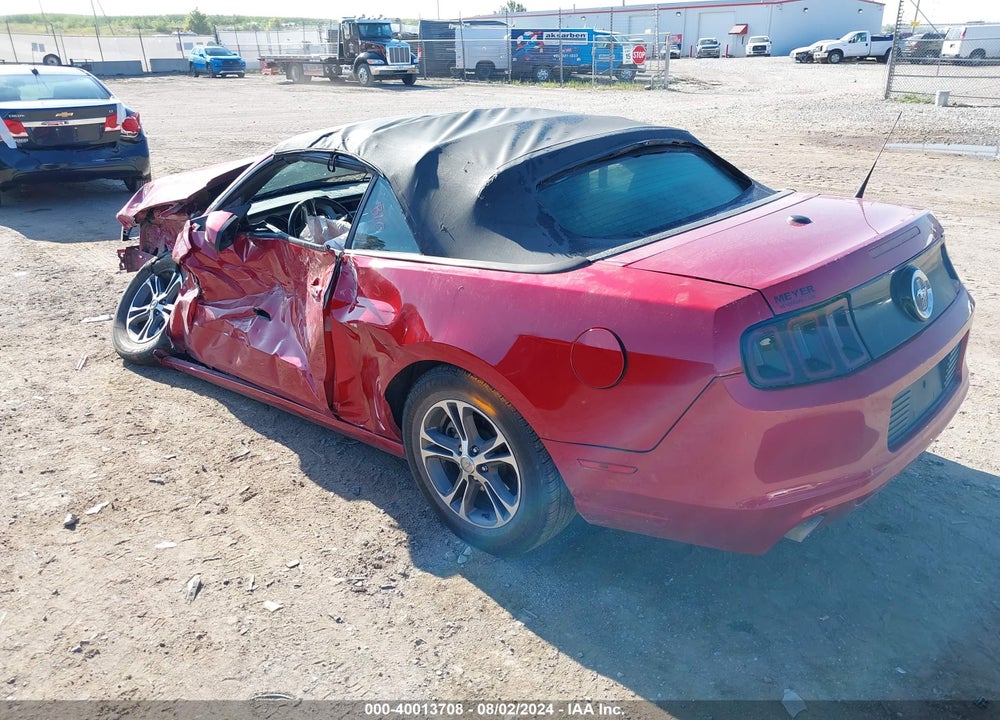 2013 FORD MUSTANG VIN: 1ZVBP8EM7D5275952