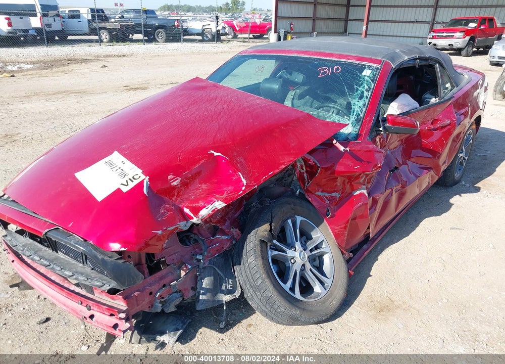 2013 FORD MUSTANG VIN: 1ZVBP8EM7D5275952