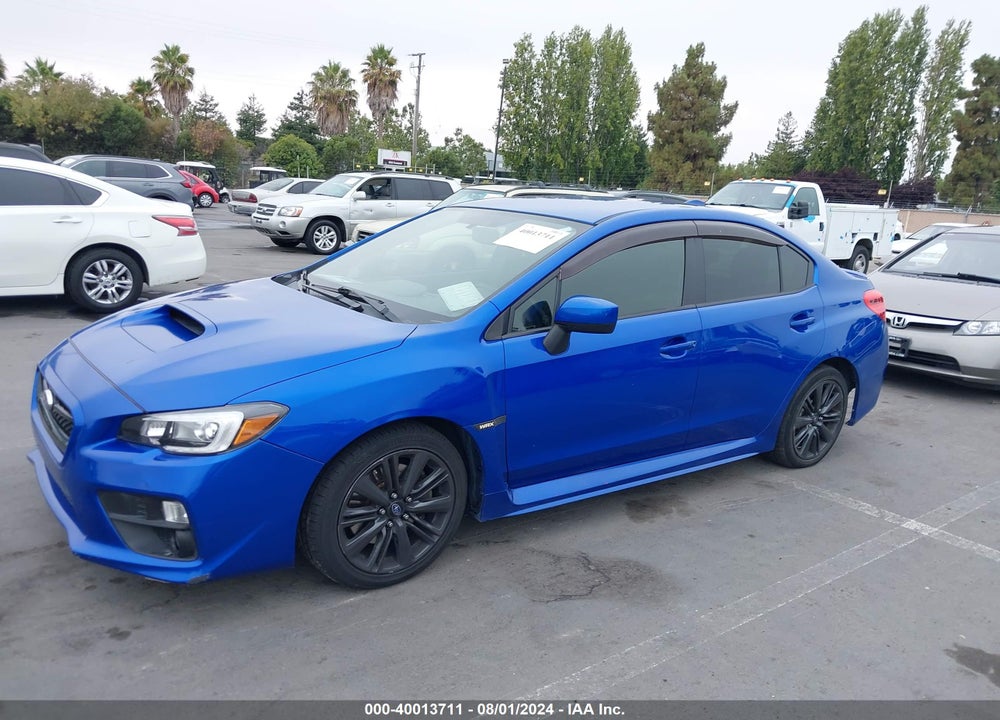 2015 SUBARU WRX VIN: JF1VA1A6XF9808250