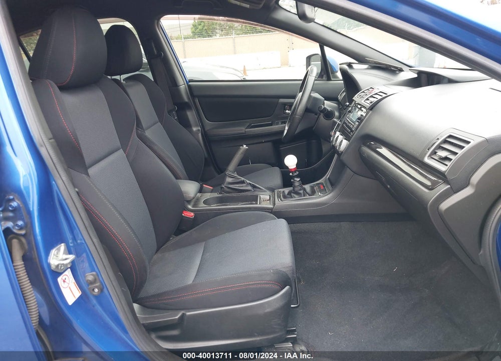 2015 SUBARU WRX VIN: JF1VA1A6XF9808250