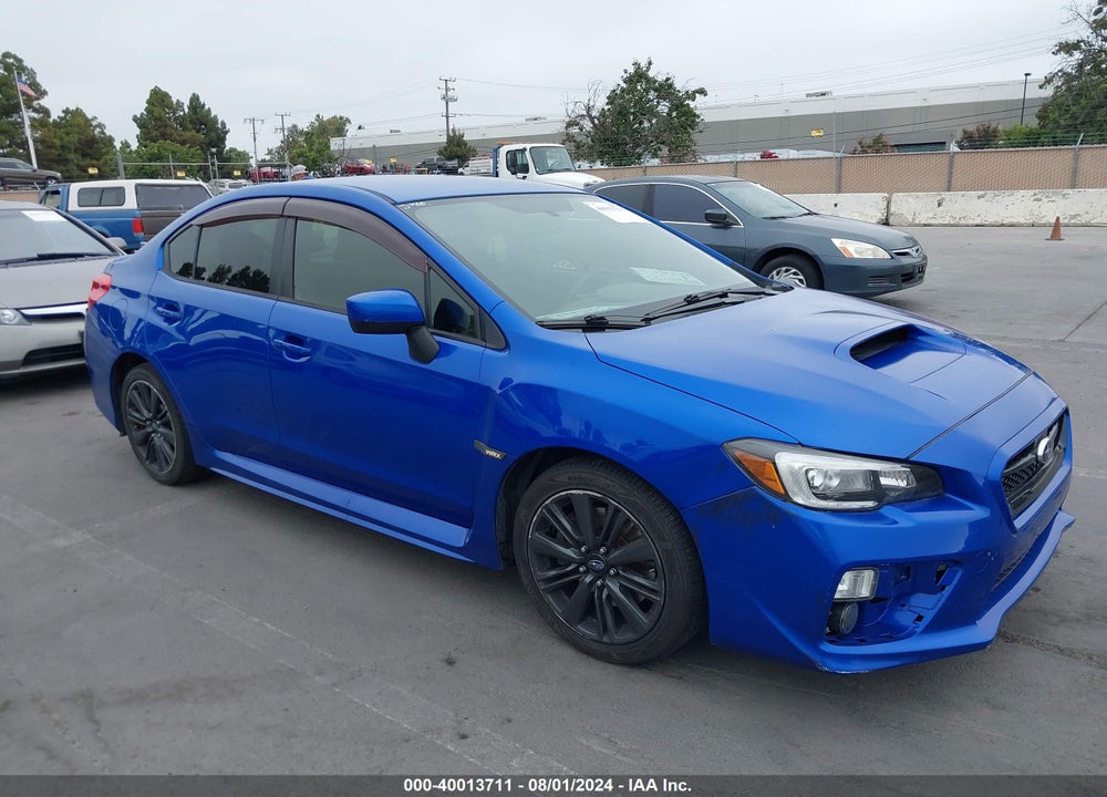 2015 SUBARU WRX VIN: JF1VA1A6XF9808250