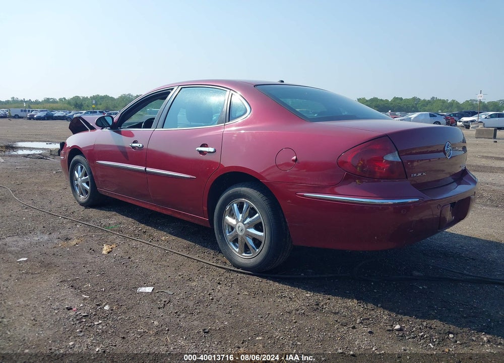 2005 BUICK LACROSSE CXL VIN: 2G4WD532351316234