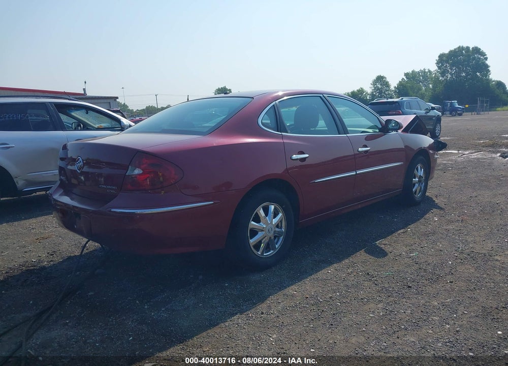 2005 BUICK LACROSSE CXL VIN: 2G4WD532351316234