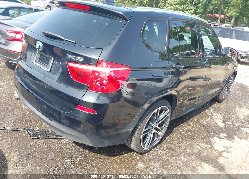 2016 BMW X3 XDRIVE28I VIN: 5UXWX9C5XG0D93034