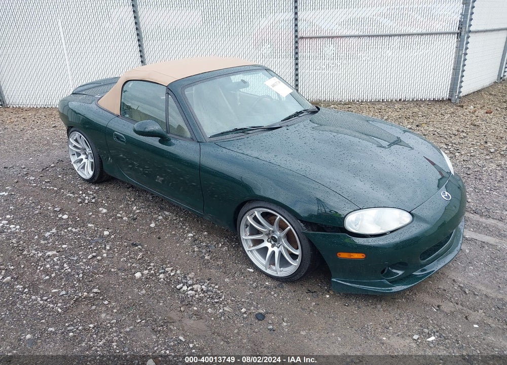 2002 MAZDA MX-5 MIATA CLOTH/LS/SE VIN: JM1NB353020224022