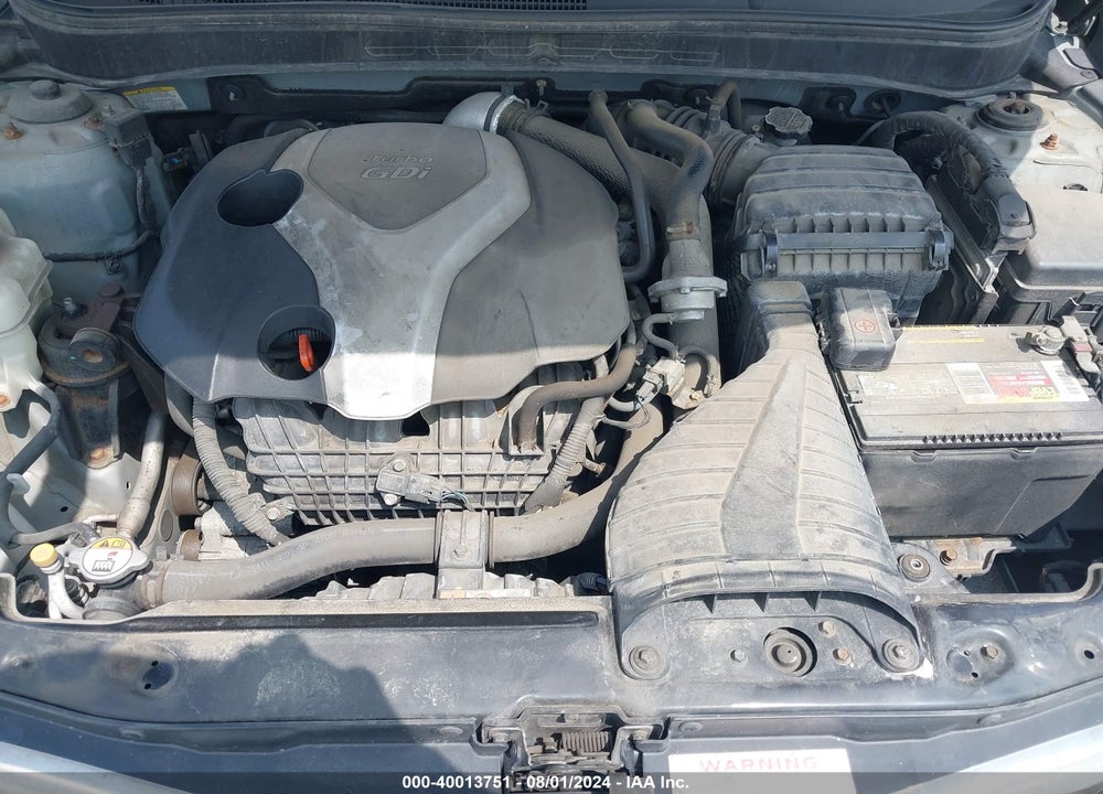 2013 HYUNDAI SONATA LIMITED 2.0T VIN: 5NPEC4AB6DH594588