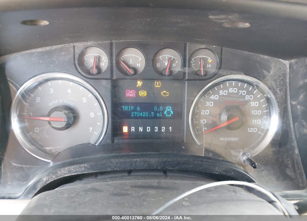 2009 FORD F-150 XL/XLT VIN: 1FTRW12829FA58961