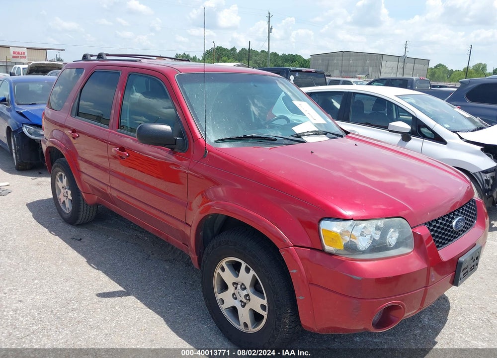 2005 FORD ESCAPE LIMITED VIN: 1FMCU04145KA90099