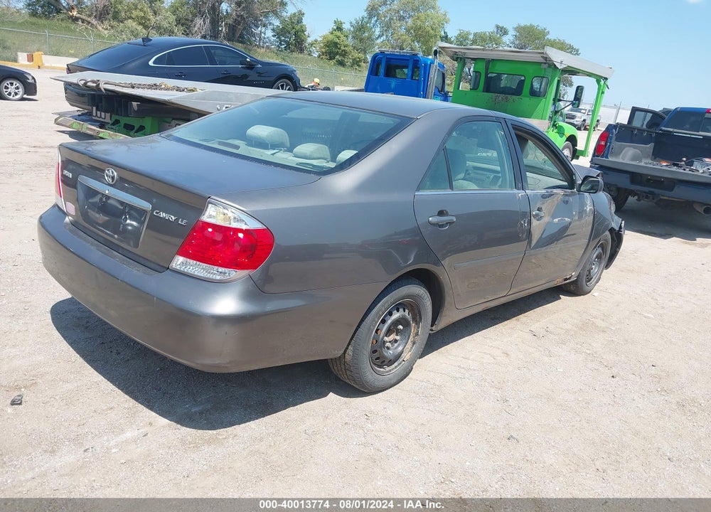 2005 TOYOTA CAMRY LE VIN: 4T1BE32K55U502511
