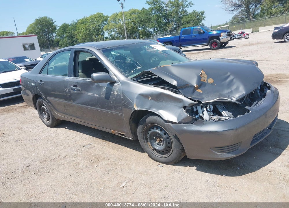 2005 TOYOTA CAMRY LE VIN: 4T1BE32K55U502511