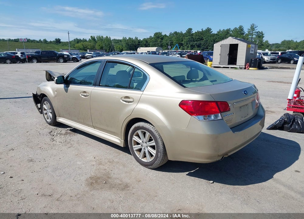 2010 SUBARU LEGACY 2.5I PREMIUM VIN: 4S3BMBC62A3210608