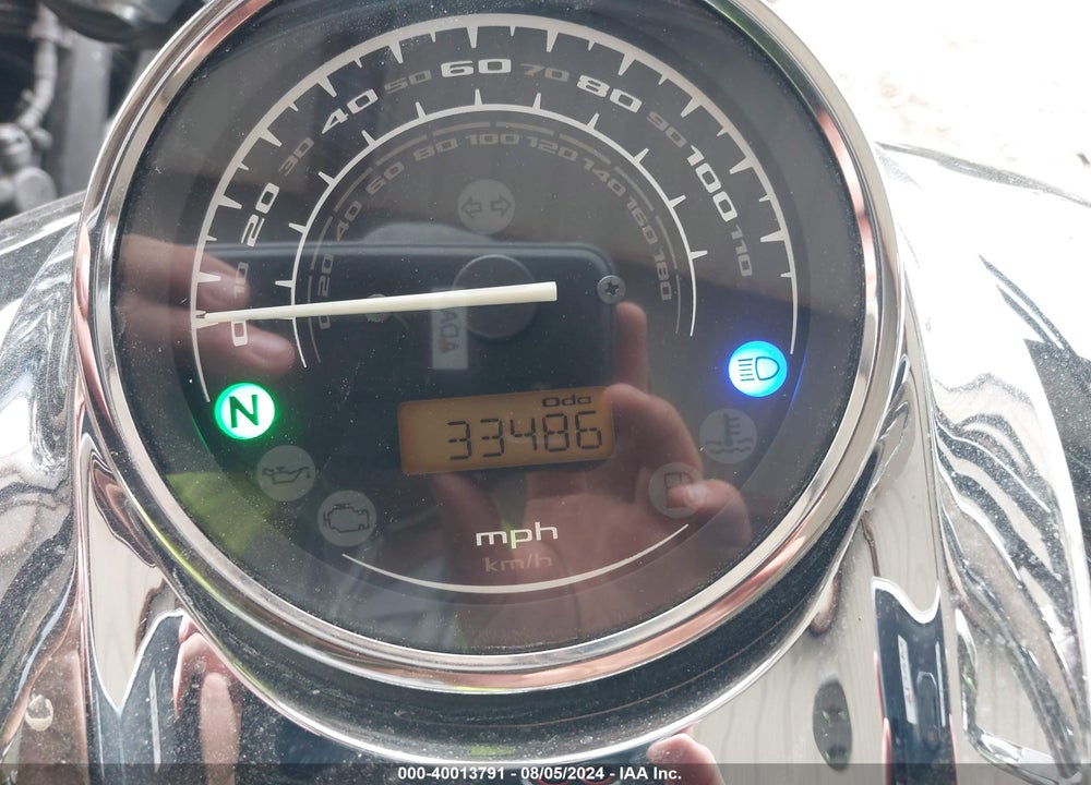 2010 HONDA VT1300 CR VIN: JH2SC6602AK000993