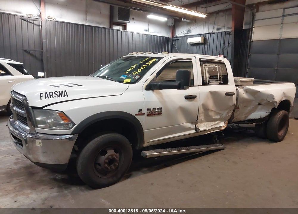 2018 RAM 3500 TRADESMAN  4X4 8' BOX VIN: 3C63RRGL9JG239400