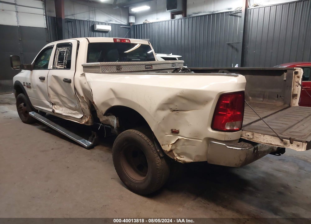 2018 RAM 3500 TRADESMAN  4X4 8' BOX VIN: 3C63RRGL9JG239400