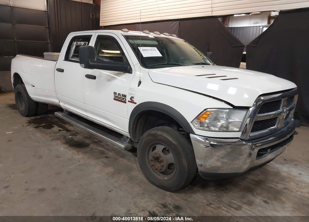 2018 RAM 3500 TRADESMAN  4X4 8' BOX VIN: 3C63RRGL9JG239400