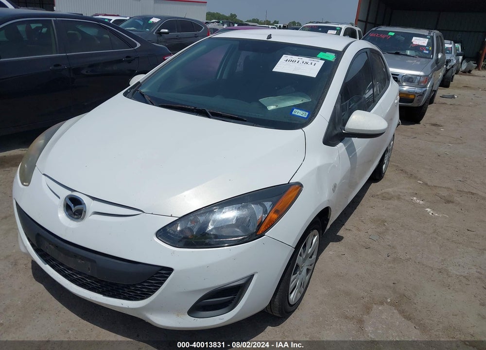 2012 MAZDA 2 SPORT VIN: JM1DE1KY5C0148080
