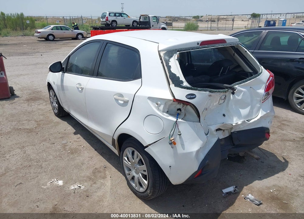 2012 MAZDA 2 SPORT VIN: JM1DE1KY5C0148080
