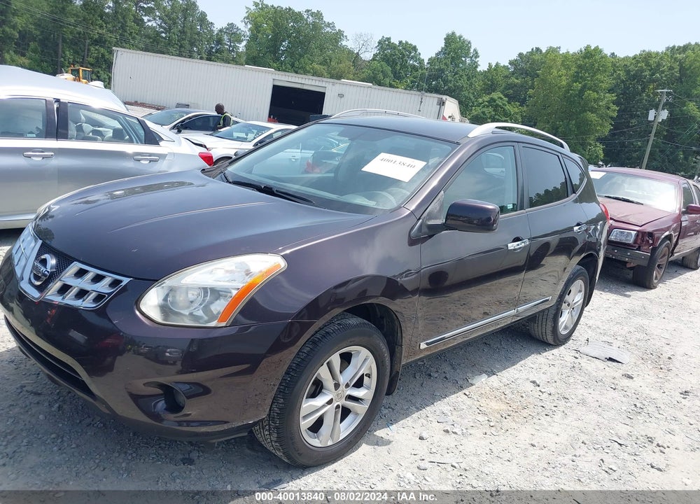 2012 NISSAN ROGUE SV VIN: JN8AS5MT0CW285238