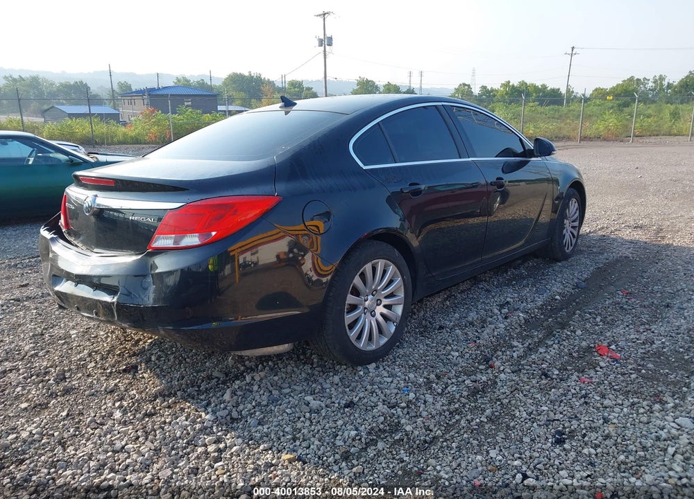 2012 BUICK REGAL VIN: 2G4GR5EK9C9190012