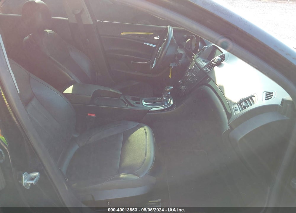 2012 BUICK REGAL VIN: 2G4GR5EK9C9190012