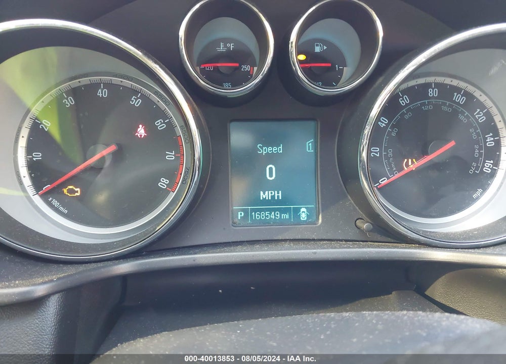2012 BUICK REGAL VIN: 2G4GR5EK9C9190012