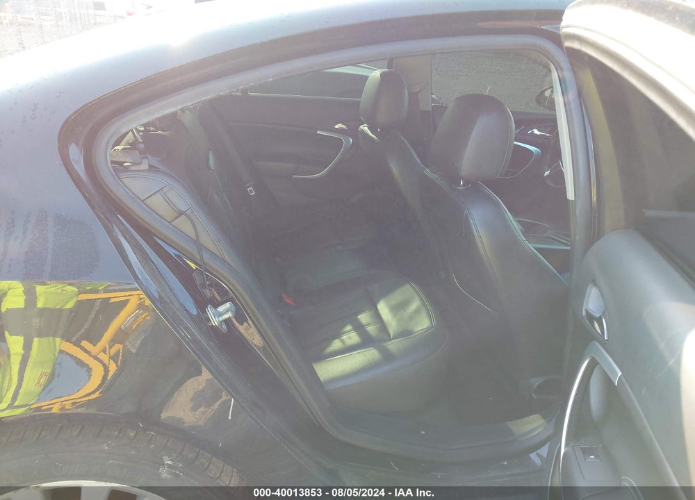 2012 BUICK REGAL VIN: 2G4GR5EK9C9190012