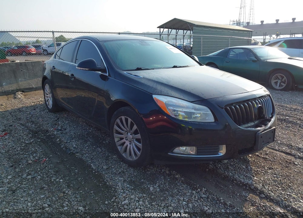 2012 BUICK REGAL VIN: 2G4GR5EK9C9190012