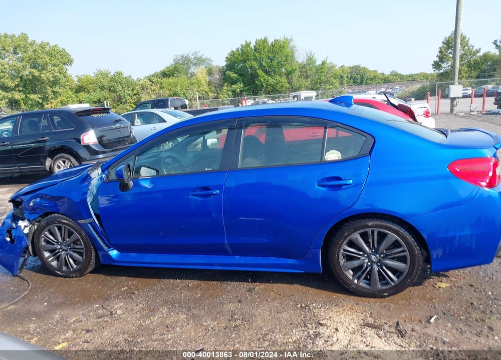 2019 SUBARU WRX VIN: JF1VA1A64K9830514