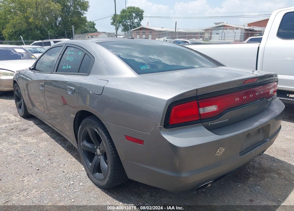 2012 DODGE CHARGER SXT VIN: 2C3CDXHG1CH164101