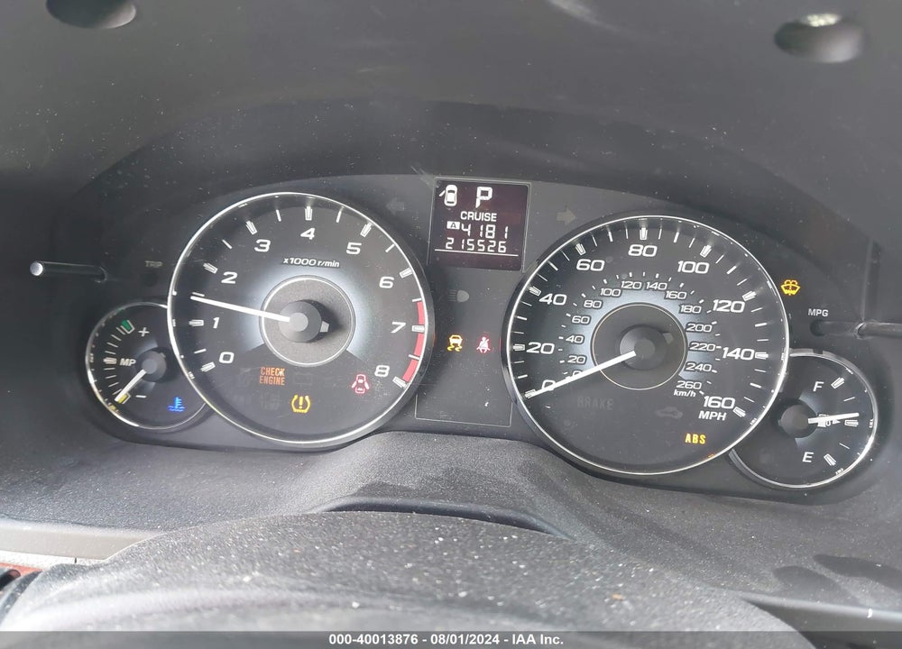 2010 SUBARU OUTBACK 3.6R LIMITED VIN: 4S4BRELC5A2337542