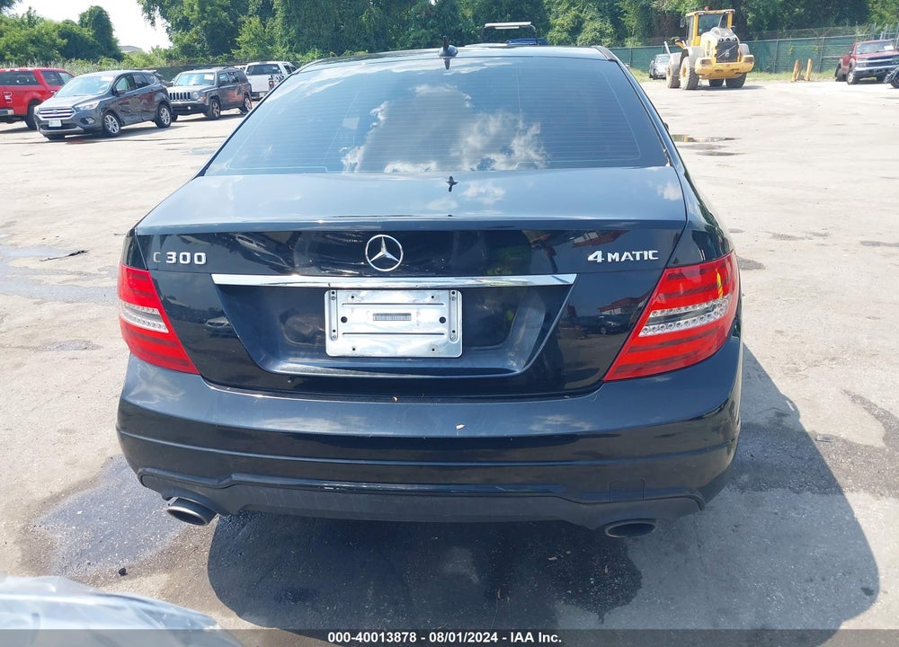 2012 MERCEDES-BENZ C 300 LUXURY 4MATIC/SPORT 4MATIC VIN: WDDGF8BB3CR198525