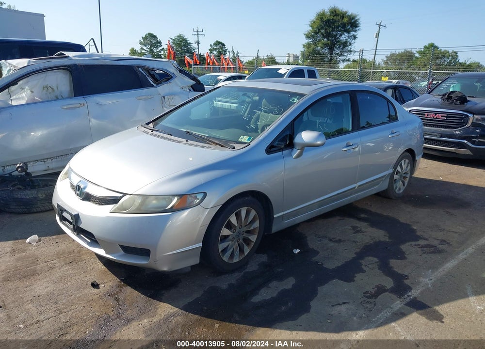 2009 HONDA CIVIC EX VIN: 19XFA15829E005359