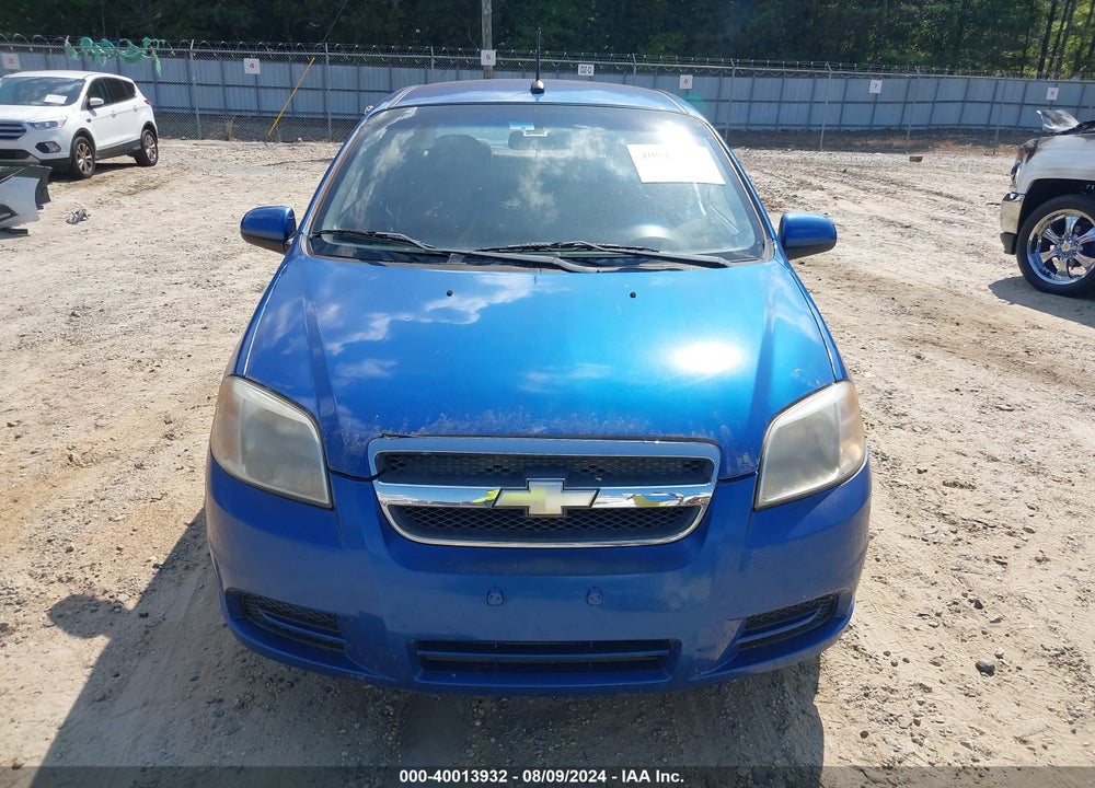2009 CHEVROLET AVEO LT VIN: KL1TD56E99B622932