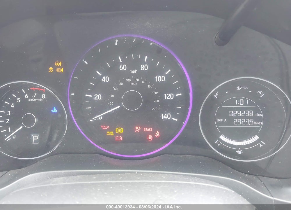 2021 HONDA HR-V AWD LX VIN: 3CZRU6H35MM723725