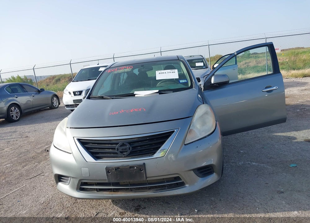 2012 NISSAN VERSA 1.6 SV VIN: 3N1CN7AP8CL828360