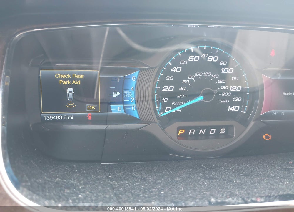 2013 FORD TAURUS LIMITED VIN: 1FAHP2J88DG100820