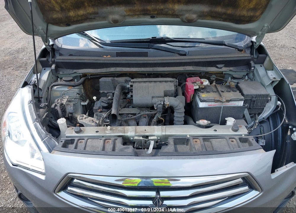 2018 MITSUBISHI MIRAGE G4 ES VIN: ML32F3FJ0JHF09992