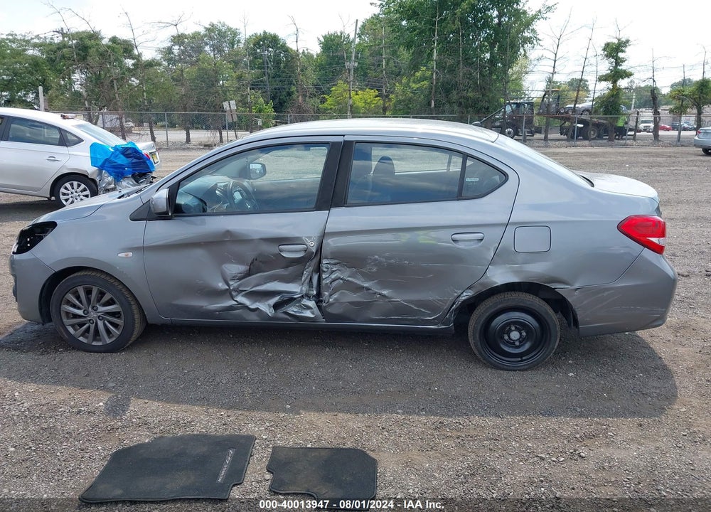 2018 MITSUBISHI MIRAGE G4 ES VIN: ML32F3FJ0JHF09992
