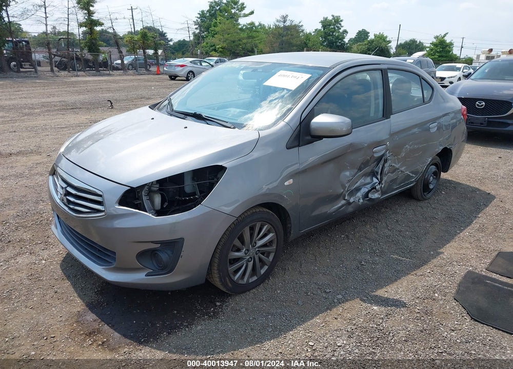 2018 MITSUBISHI MIRAGE G4 ES VIN: ML32F3FJ0JHF09992