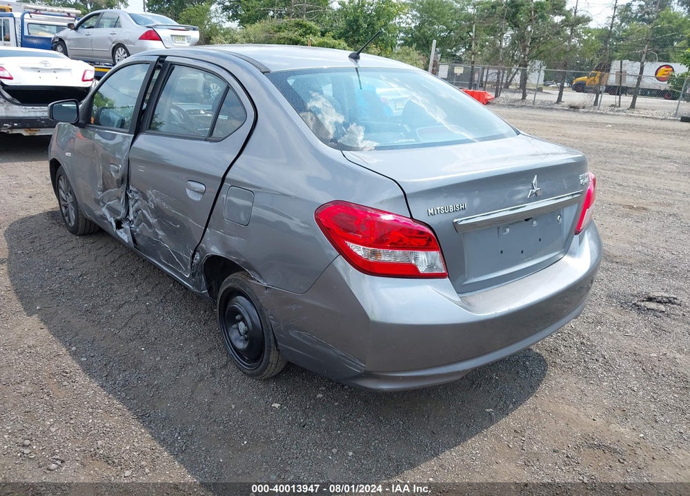 2018 MITSUBISHI MIRAGE G4 ES VIN: ML32F3FJ0JHF09992