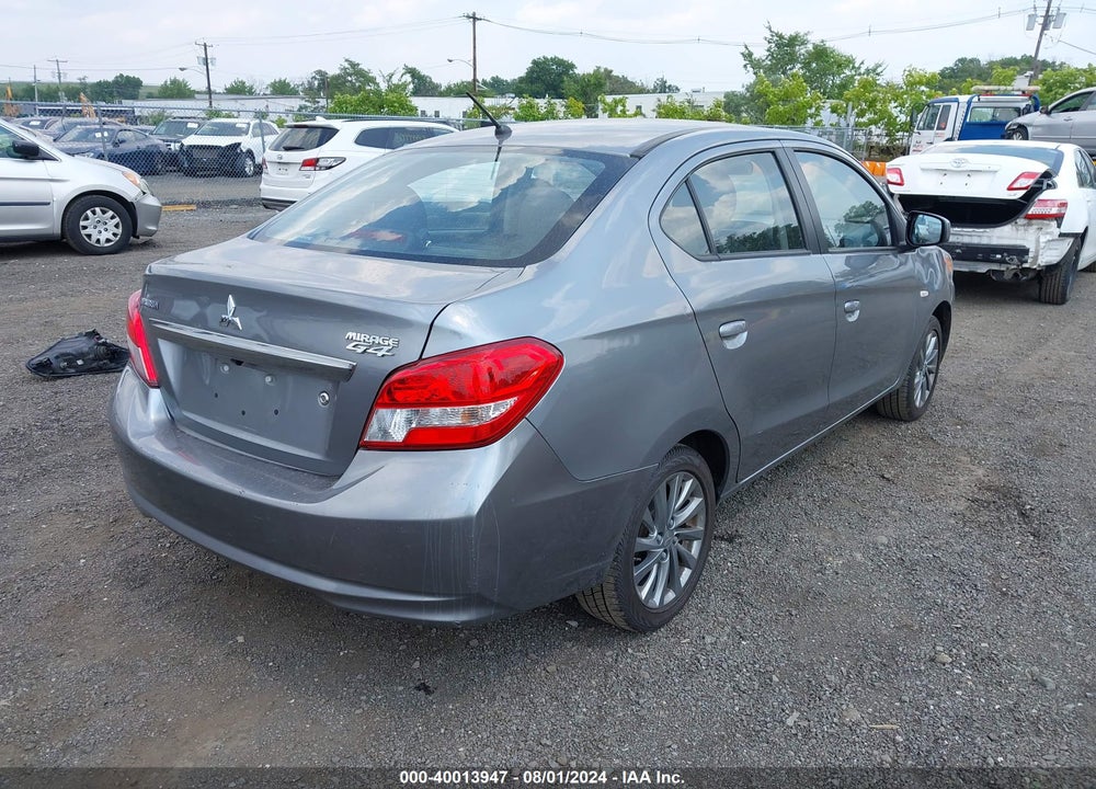 2018 MITSUBISHI MIRAGE G4 ES VIN: ML32F3FJ0JHF09992