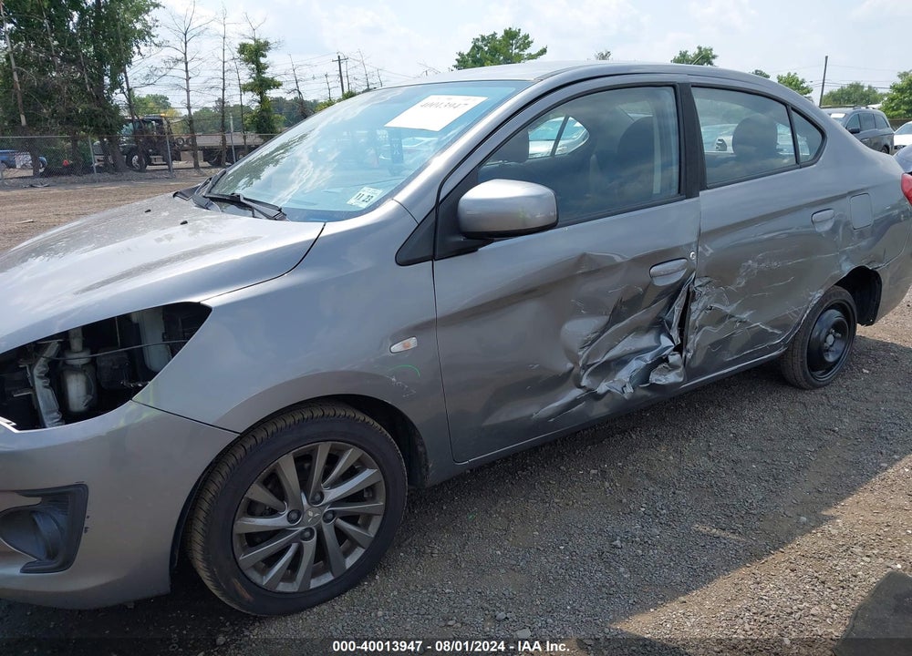 2018 MITSUBISHI MIRAGE G4 ES VIN: ML32F3FJ0JHF09992