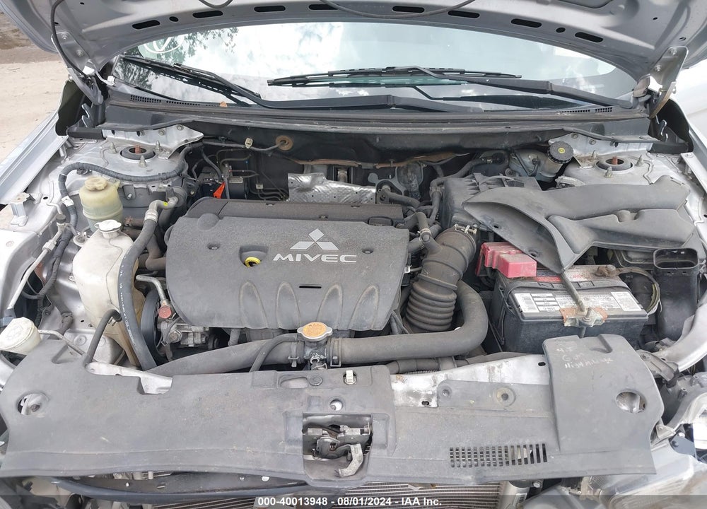 2008 MITSUBISHI LANCER DE/ES VIN: JA3AU26U78U041372