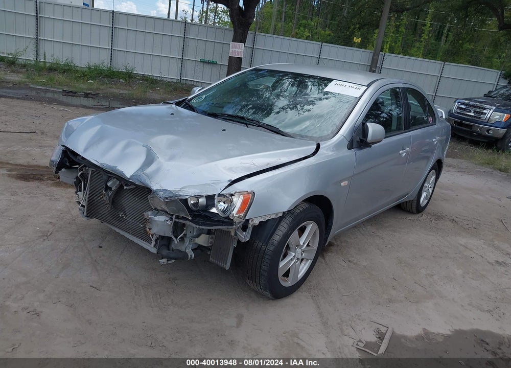 2008 MITSUBISHI LANCER DE/ES VIN: JA3AU26U78U041372