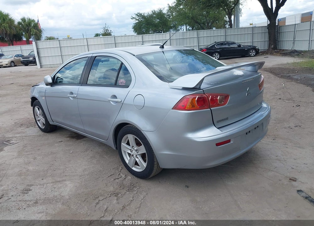 2008 MITSUBISHI LANCER DE/ES VIN: JA3AU26U78U041372