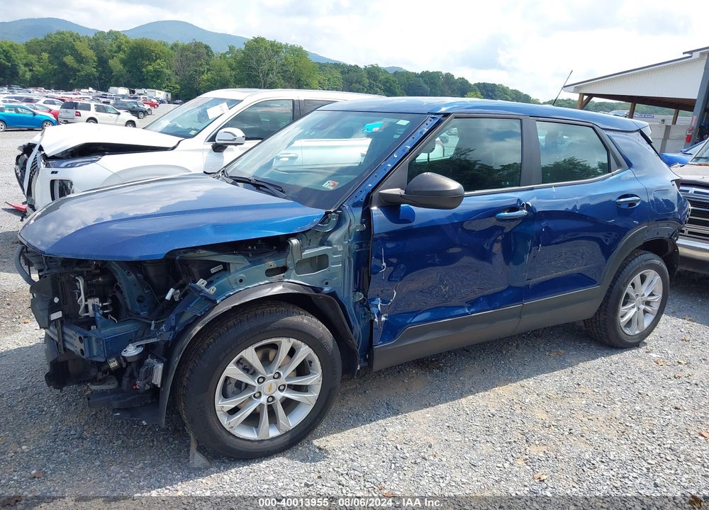 2021 CHEVROLET TRAILBLAZER FWD LS VIN: KL79MMS2XMB015002