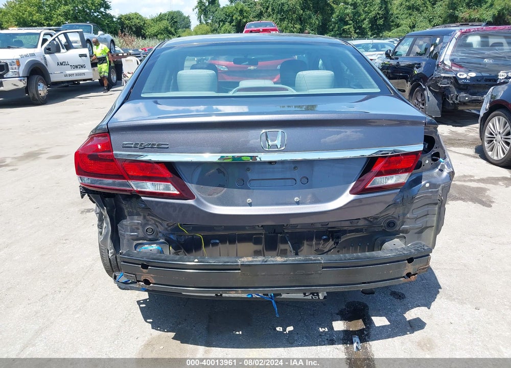 2014 HONDA CIVIC EX VIN: 19XFB2F80EE270132